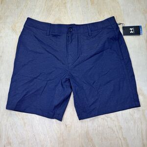 NEW Under Armour UA Iso-Chill Airvent 9" Shorts Golf Mens Blue sz 38
